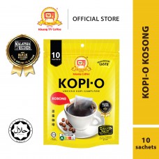 Kluang TV Coffee Kopi-O Kosong (10 sachets x 1 pack)